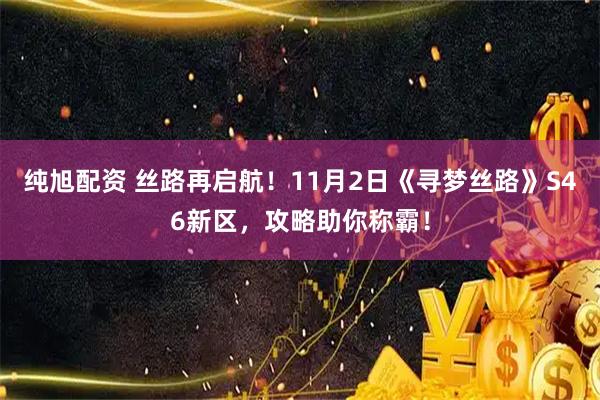 纯旭配资 丝路再启航！11月2日《寻梦丝路》S46新区，攻略助你称霸！