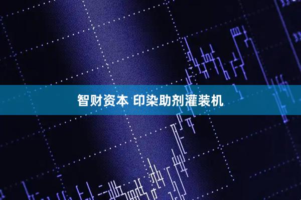 智财资本 印染助剂灌装机