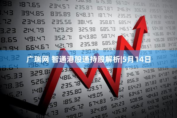 广瑞网 智通港股通持股解析|5月14日